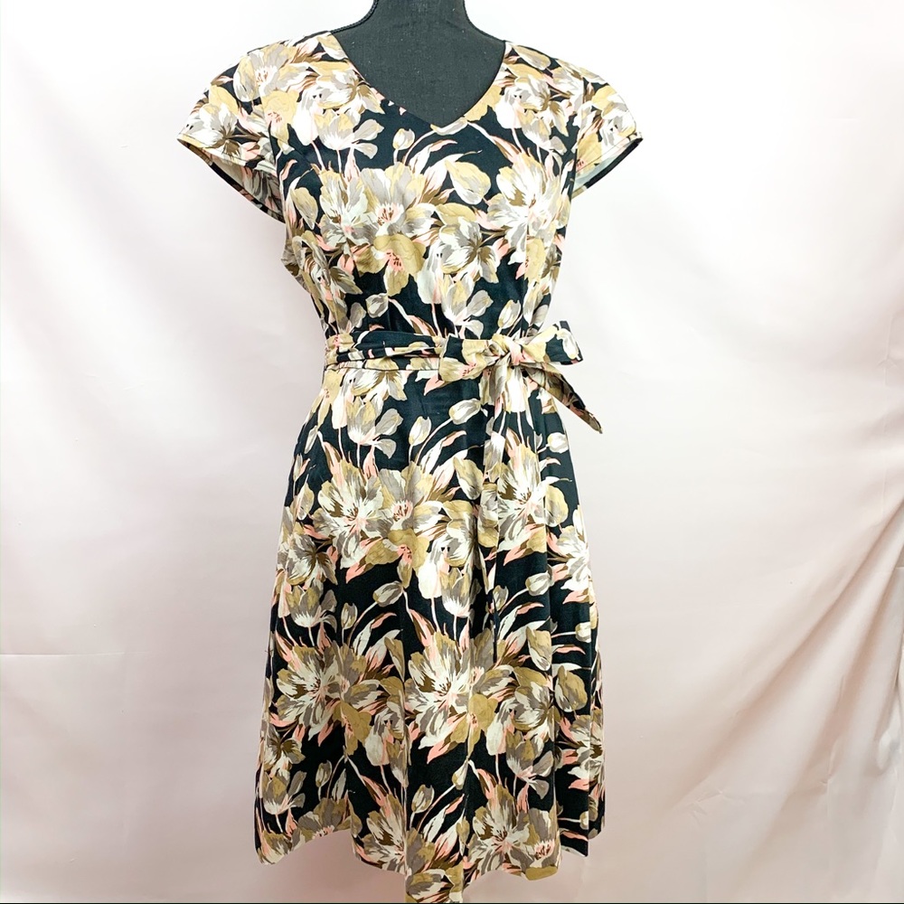 Isaac Mizrahi LIVE Women’s Floral A-line dress